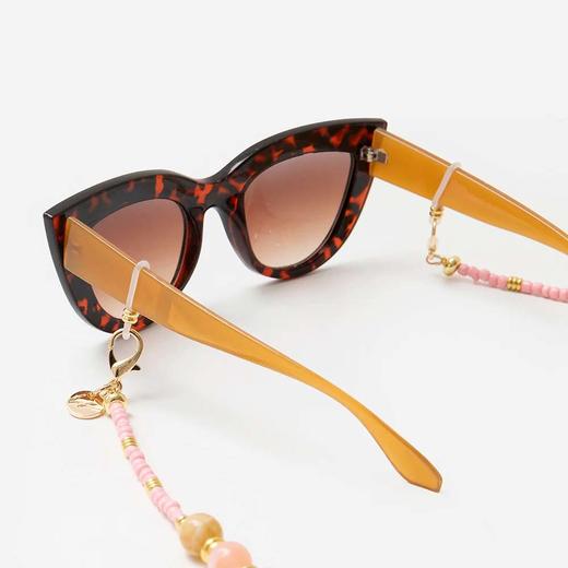 订购6周到｜La Coque Française-De Lunette Iris-玫瑰色 眼镜链［法国设计师］ 商品图1