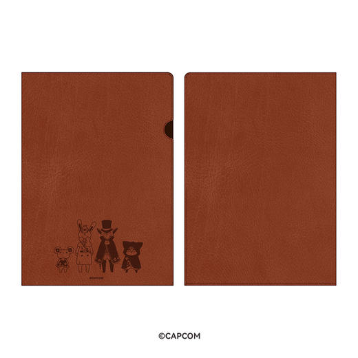 【GSC现货】仿皮革文件夹 大逆转裁判 兔洛克 克玛丽丝 喵吉 猫面从者/中之助 宇佐人 似鸟 商品图1