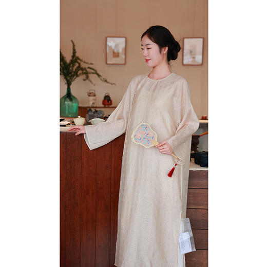 【2026东衣作】新中式连衣裙（25707160四月雪-设计师） 商品图1