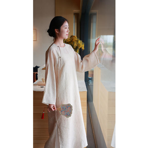 【2026东衣作】新中式连衣裙（25707160四月雪-设计师） 商品图0