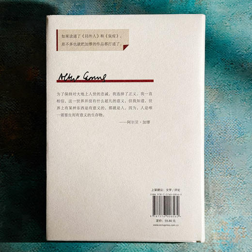 从荒诞到反抗 导读加缪《局外人》和《鼠疫》余中先 谜文库 商品图2