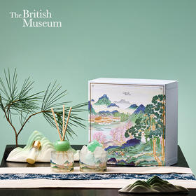 大英博物馆 桃花源记系列 国风无火香氛晶石香薰礼盒桃源秘境