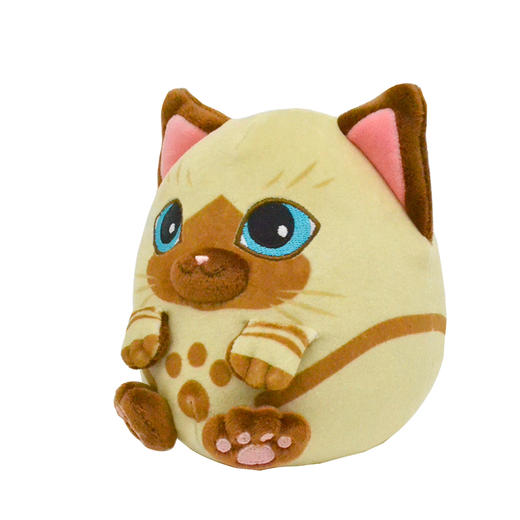 【GSC现货】怪物猎人 迷你松软团子毛绒玩偶 艾露猫/奇怪龙/轰龙 商品图5