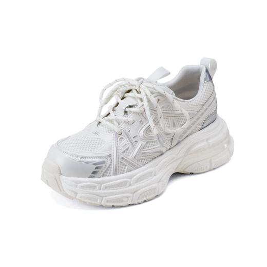 【厚底增高】西村名物2025年春季新款超轻舒适厚底增高百搭老爹鞋休闲运动鞋T25CM38951 商品图12