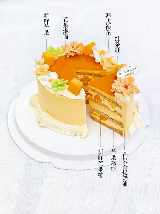 新品尝鲜“仲夏芒芒”芒果慕斯夹心 提前5小时预定  商品图2
