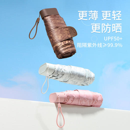 CSOGUNUK加设2025新款六折超扁卡片太阳伞「赠送便携拎包」 商品图2