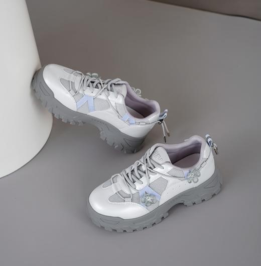 【新款老爹鞋】西村名物2025年春季新款超轻厚底舒适百搭老爹鞋休闲运动鞋T25CM38901 商品图8