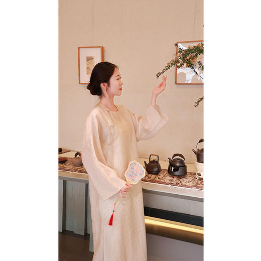 【2026东衣作】新中式连衣裙（25707160四月雪-设计师） 商品图2