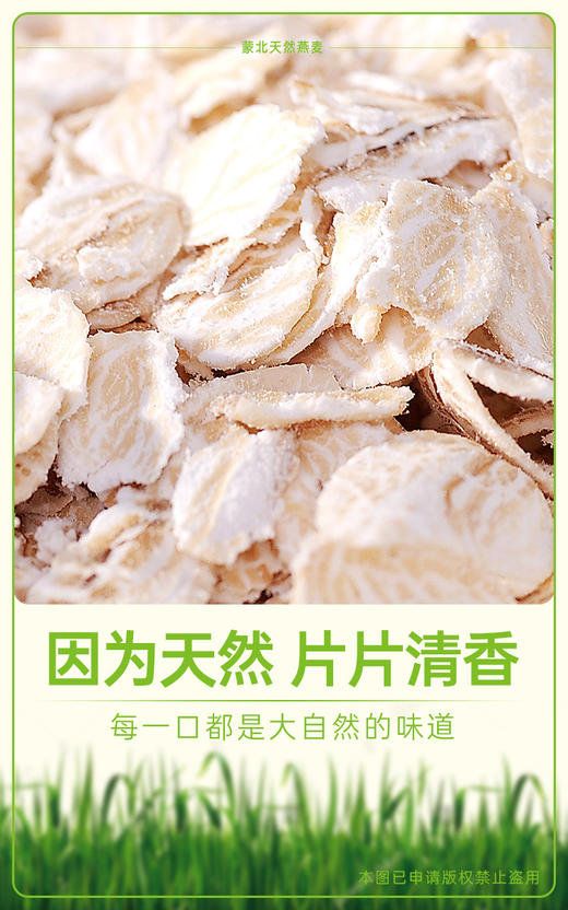 YXG蒙北天然燕麦片 商品图1