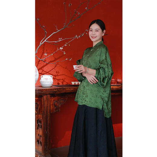 【2026东衣作】半裙（25706113玄黑-设计师） 商品图3