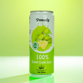 佩思利100%甘蔗汁320ml/023182 清甜解腻来杯甘蔗汁
