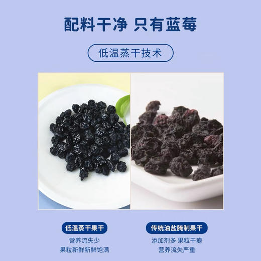 有机蓝莓果干 丰富花青素 辽宁射击射箭运动员指定用品 商品图8
