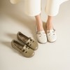 西村名物2025年夏季新款舒适软底平跟中式风前镂空浅口单鞋T25AE14991 商品缩略图0