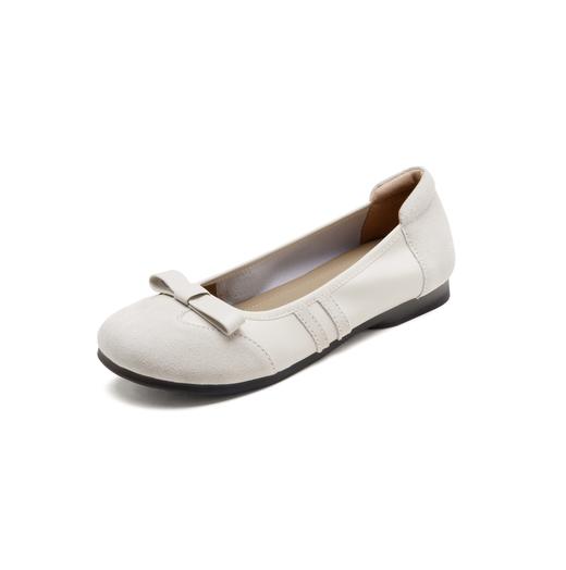 西村名物2025年春季新款舒适软底平跟百搭浅口单鞋T25AE14361 商品图7