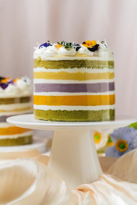 榴莲芒果芋泥抹茶蛋糕 商品图2