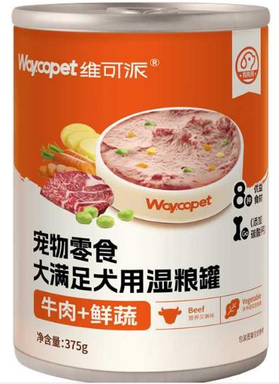 维可派犬罐湿粮375g 商品图2