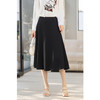 剩S/XXL/M/XL 米思阳2025夏季新款优雅赫本风伞裙遮胯显瘦A字半身裙5731 商品缩略图4