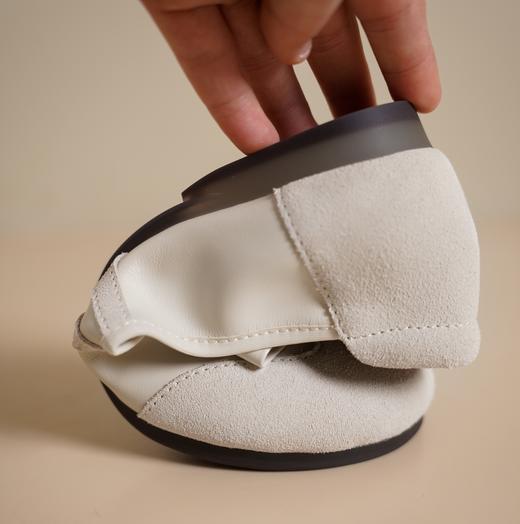 西村名物2025年春季新款舒适软底平跟百搭浅口单鞋T25AE14361 商品图2