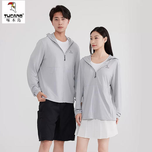 【专柜同款】啄木鸟TUCANO防晒衣upf100+ 男女同款防晒衣 透气防晒服外套 商品图3