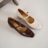 西村名物2025年春季新款舒适软底低跟中式风玛丽珍浅口单鞋T25AE15681 商品缩略图0