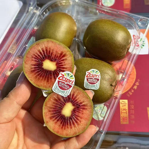 佳沛RUBYRED「宝石红奇异果」小果 1盒4粒 约380~400g 商品图1