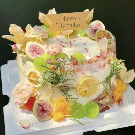 『林中漫步』店长推荐唯美森系生日蛋糕 商品图0