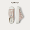 Rockfish 英国766厚底小方糖低帮增高方头帆布一脚蹬拖鞋出游穿搭 商品缩略图0