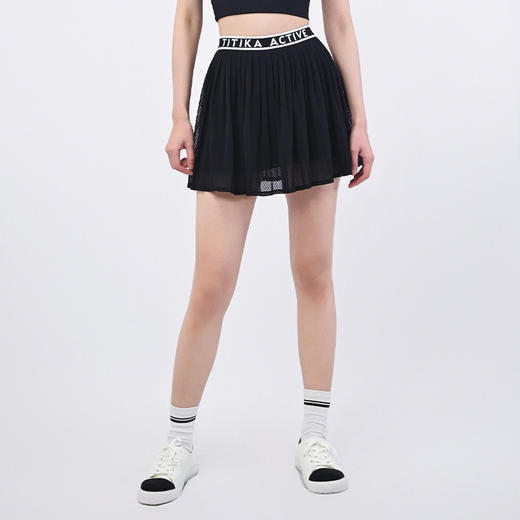 TITIKA ACTIVE超模百褶裙2025新款春夏高级高腰显瘦透气短裙a字网球裙21206 商品图1