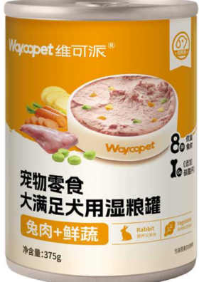 维可派犬罐湿粮375g