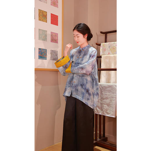 【2026东衣作】阔腿裤(25709178玄泽-高定款) 商品图2