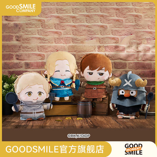 【GSC现货】迷宫饭 毛绒手偶 莱欧斯/玛露希尔/齐尔查克/森西 GSM 商品图0