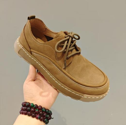 西村名物2025年春季新款舒适软底系带休闲商务男鞋X15AW16261 商品图2