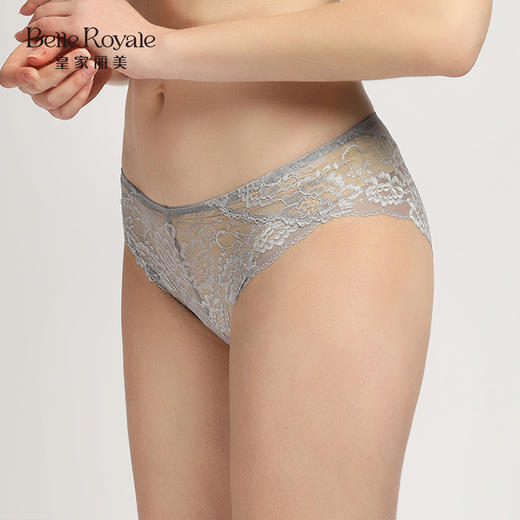【45元5条，下单拍5】皇家丽美轻薄透气蕾丝内裤906文胸配套底裤女内裤K906-K1 商品图2