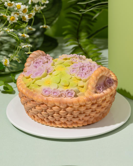 卢瓦尔春日-香槟白葡萄茉莉风味生日蛋糕（2.1磅） 商品图0