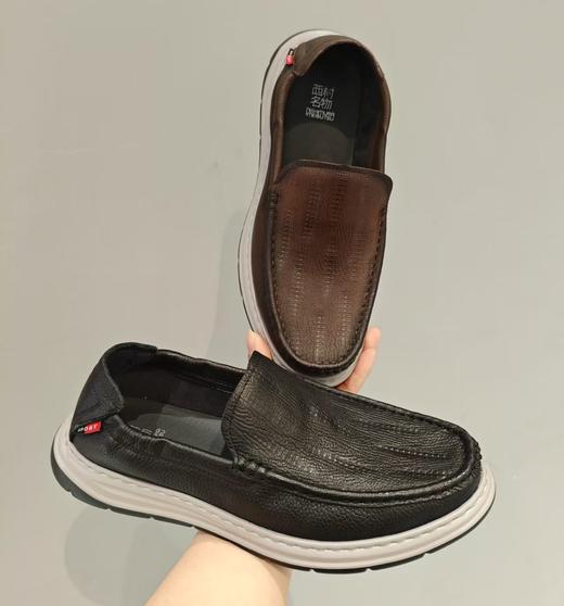 西村名物2025年春季新款舒适软底休闲商务男鞋X15AW16191 商品图0