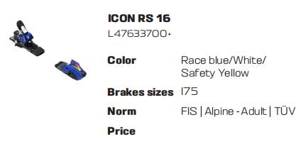 25/26SALOMONG固定器ICON RS 16 商品图0