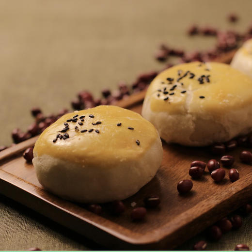 奶香红豆酥 480g(60gx8)自熬豆馅 减糖少油 绵密轻甜 手工现作 新鲜发货 常温7天短保 (河北保定发货) 商品图2