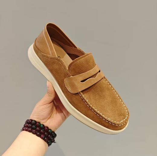 西村名物2025年春季新款舒适软底休闲商务男鞋X15AW16271 商品图3