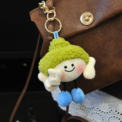 耶耶佛毛绒公仔挂件 商品图3