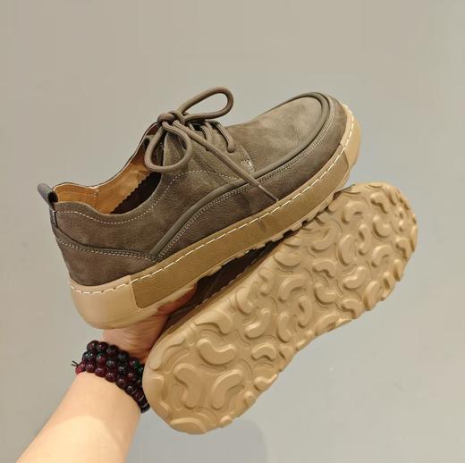 西村名物2025年春季新款舒适软底系带休闲商务男鞋X15AW16261 商品图5