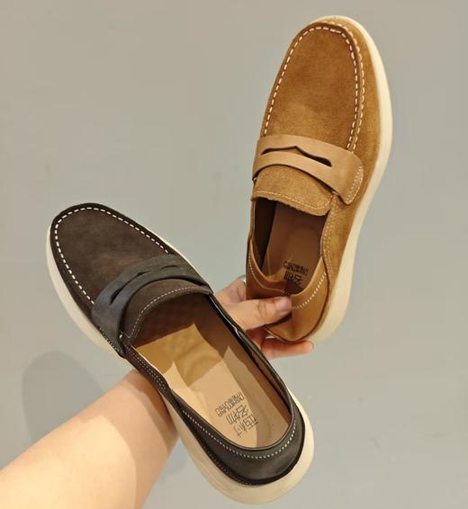 西村名物2025年春季新款舒适软底休闲商务男鞋X15AW16271 商品图1