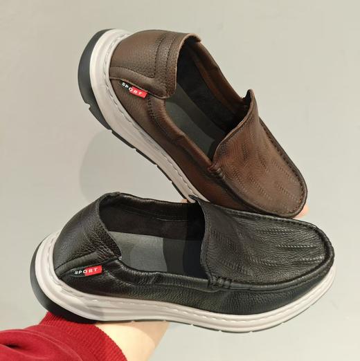 西村名物2025年春季新款舒适软底休闲商务男鞋X15AW16191 商品图1