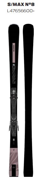 25/26 SALOMON双板E S/MAX N°8 + M10 GW L80