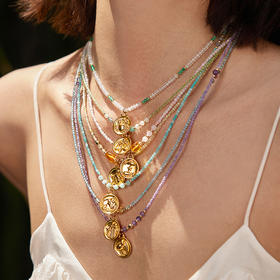 心选丨【十二星座开运首饰】Manreya十二星座水晶项链串珠丨提升能量、生日礼物、送闺蜜