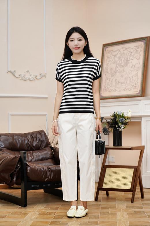 现货【黑科技气球裤】臣禾 春夏款手温熨烫 九分休闲裤 9241060103 【金猪甄选】 商品图5