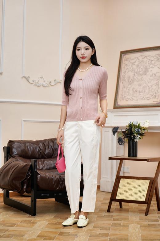 现货【黑科技气球裤】臣禾 春夏款手温熨烫 九分休闲裤 9241060103 【金猪甄选】 商品图4