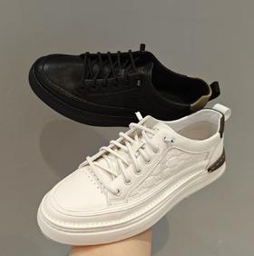 西村名物2025年春季新款舒适软底系带休闲男鞋男板鞋X15AW16321