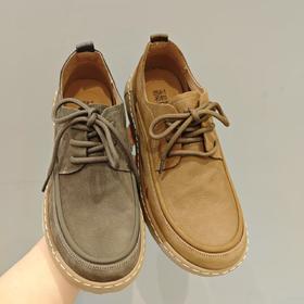 西村名物2025年春季新款舒适软底系带休闲商务男鞋X15AW16261