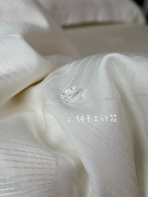 【限时秒杀】自然醒100%蚕丝被玻尿酸提花蚕丝中长丝夏凉被手工春秋被空调被芯蚕丝冬被CY（不参与优惠券） 商品图11