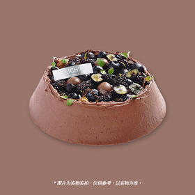 岩山觅果 | 莓果馥郁可可黑巧奶油蛋糕